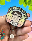 DrNow-I'm Proud Of You Decal & Acrylic Blank COMBO