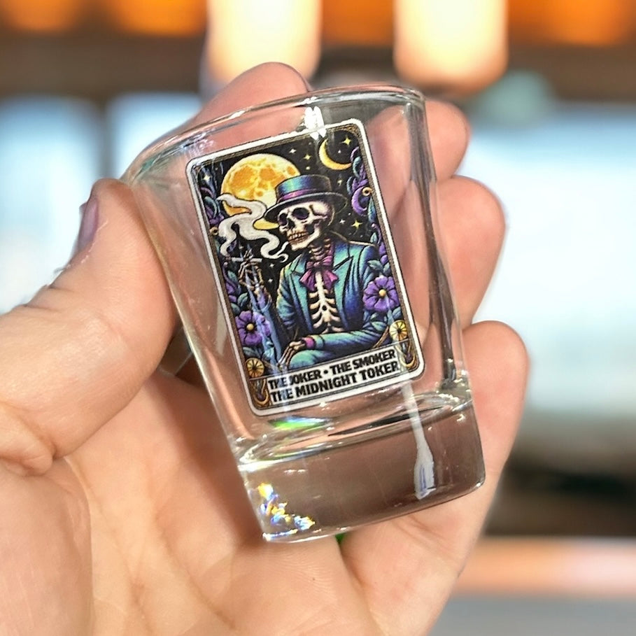 Tarot The Joker, Smoker, Midnight Toker UV DTF – Moxie Vinyls
