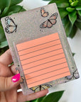 Colorful Butterflies UV DTF Glass Wrap