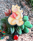 Pooh Bear Decal & Acrylic Blank COMBO