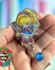 Rainbow Brite Decal & Acrylic Blank COMBO