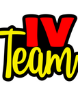 IV Team Badge Reel Blank