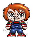 Chucky 3D Inflated Decal & Acrylic Blank COMBO