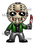 Jason 3D Inflated Decal & Acrylic Blank COMBO