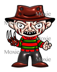 Freddy 3D Inflated Decal & Acrylic Blank COMBO