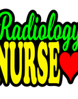 Radiology Nurse Acrylic Blank