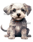Dandie Dinmont Terrier Decal & Acrylic Blank COMBO