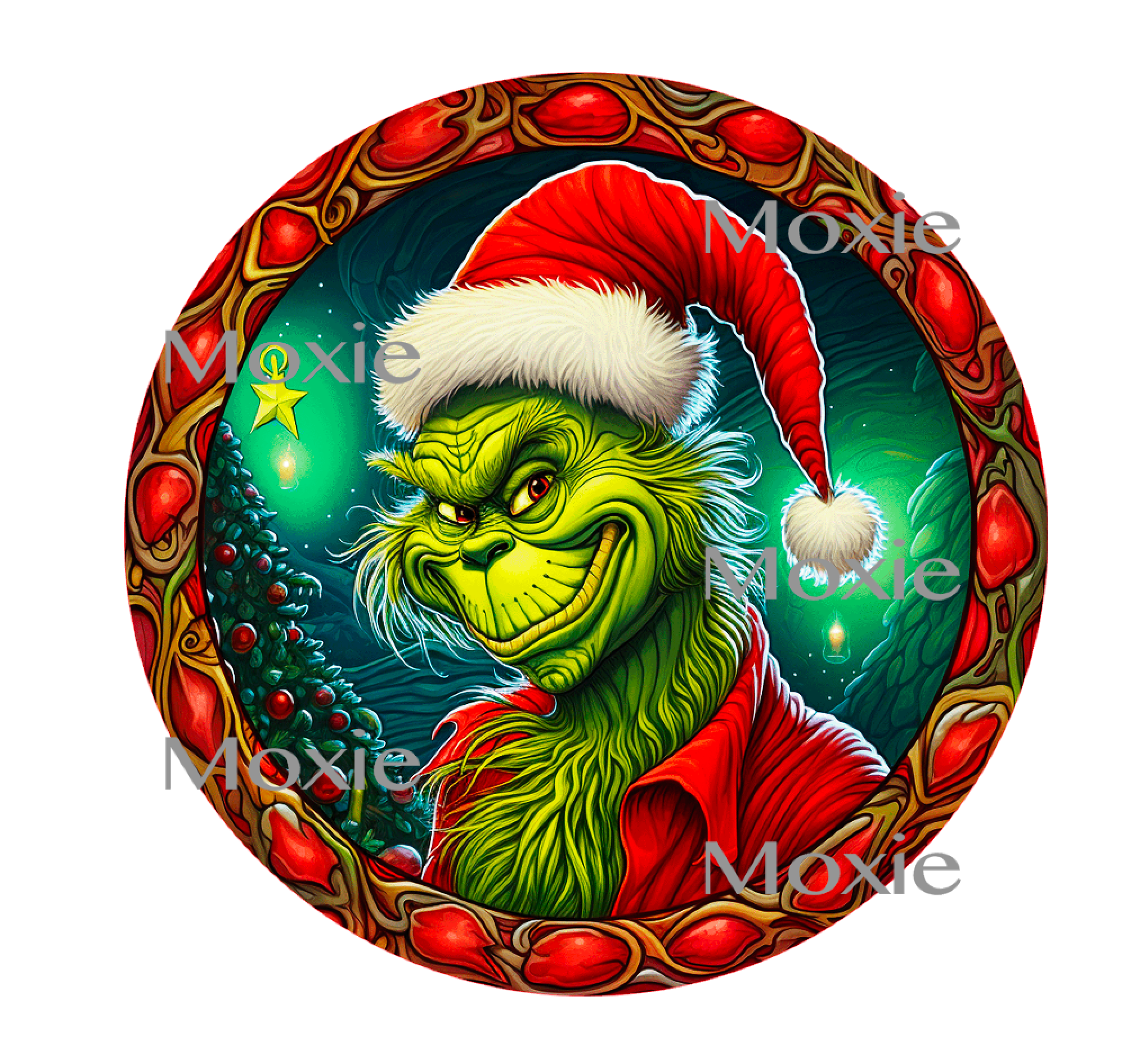 Grinch Glittered Epoxy Resin Pen Christmas You're A -  in 2023