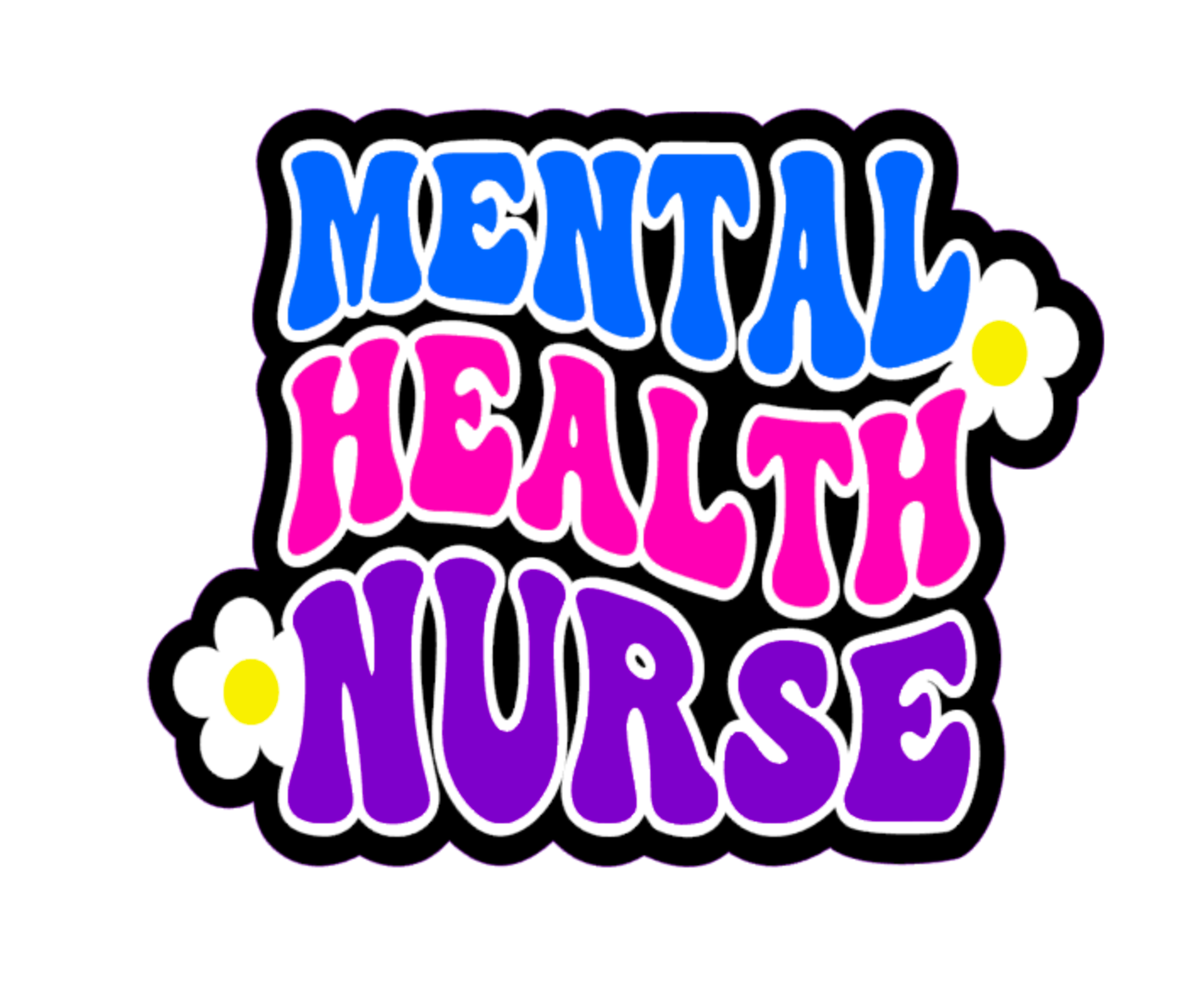 Mental Health Nurse Badge Reel Blank
