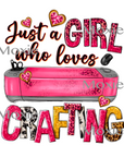 Girl Loves Crafting UV DTF Transfer