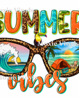 Summer Vibes UV DTF Transfer