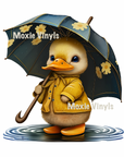 Duck With Umbrella UV DTF