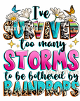 Survived Storms UV DTF