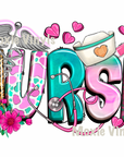 Valentine Nurse UV DTF