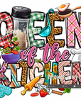Queen of Kitchen UV DTF