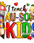 Teach Au-Some Kids UV DTF