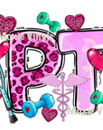 Valentine PT UV DTF Transfer