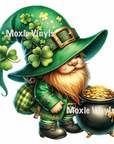 St. Patricks Gnome UV DTF