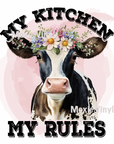 My Kitchen My Rules UV DTF