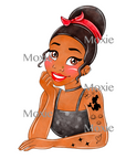 Inked Tiana UV DTF