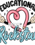 Educational Rockstar UV DTF