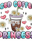 Iced Coffee Princess UV DTF
