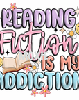 Reading Fiction Addiction UV DTF