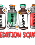 Sedation Squad UV DTF Transfer