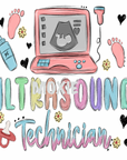 Ultrasound Technician UV DTF