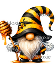 Honey Bee Gnome Decal & Acrylic Blank COMBO