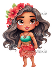 Moana Acrylic Blank and Decal