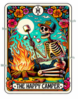 Tarot The Happy Camper UV DTF
