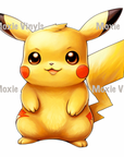 Pokemon UV DTF