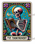 Tarot The Booktrovert UV DTF