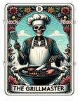Tarot The Grill Master UV DTF