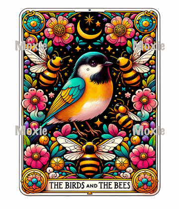 Tarot The Birds and The Bees UV DTF
