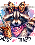 Sassy and Trashy UV DTF