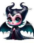 Evil Fairy Decal & Acrylic Blank COMBO
