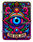 Tarot The Evil Eye UV DTF