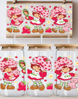 Strawberry Shortcake Glass Wrap