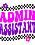 Admin Assistant UV DTF