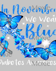 In November We Wear Blue UV DTF