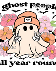 Halloween Ghost UV DTF Decals