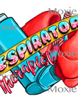 Respiratory Therapist UV DTF Decal