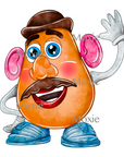 Potato Head Decal & Acrylic Blank COMBO