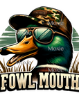 Fowl Mouth UV DTF Decal