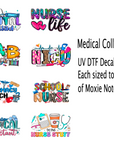 Medical Stuff UV DTF Sheet