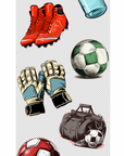 Soccer Pen Wrap UV DTF