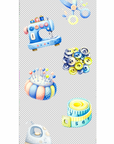 Sewing Pen Wrap UV DTF