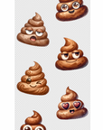 Poop Emoji Pen Wrap UV DTF